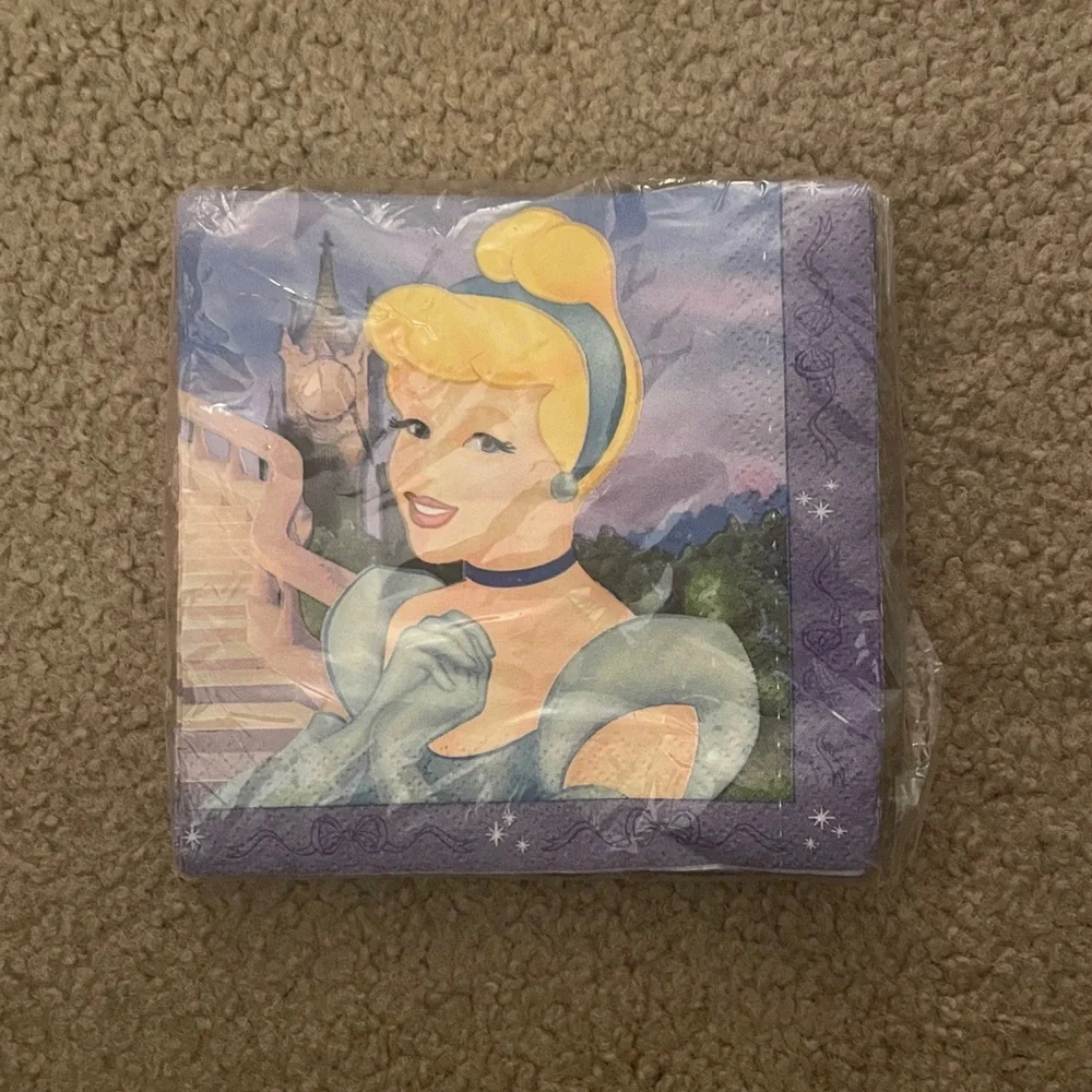 Early 2000’s Disney/Hallmark “Cinderella Stardust” Party Supplies